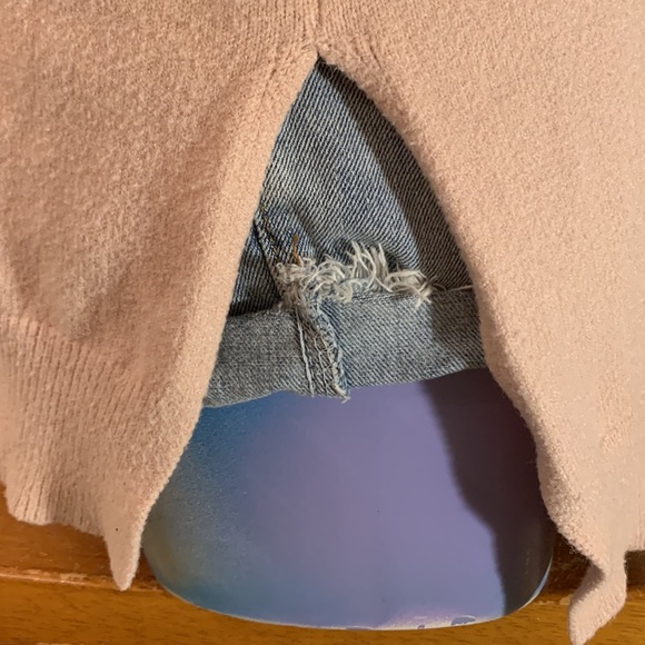 WISHLIST Soft Oversized Light Pink Sweater - Picture 7 of 10